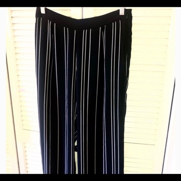 Michael Kors Black & White Pants Size 2 - Picture 3 of 7